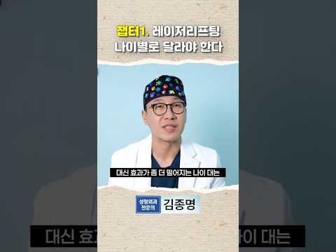 레이저리프팅 나이별로 달라야 한다