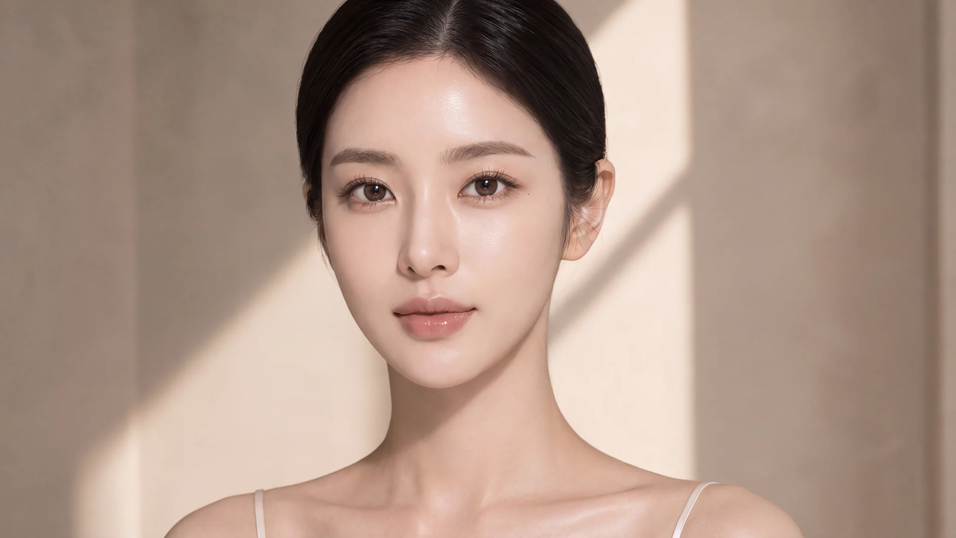 보톡스 상담 모델, 자연스러운 표정선